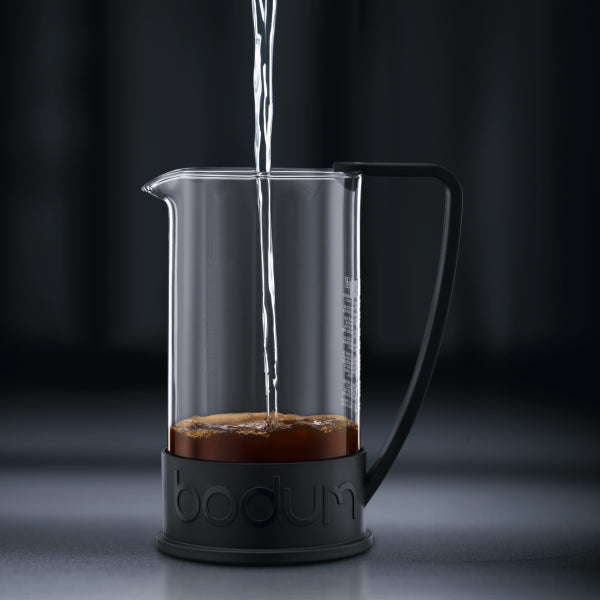 BODUM BRAZIL FRENCH PRESS COFFEE MAKER, 3 CUP, 0.35 L, 12 OZ - BLACK