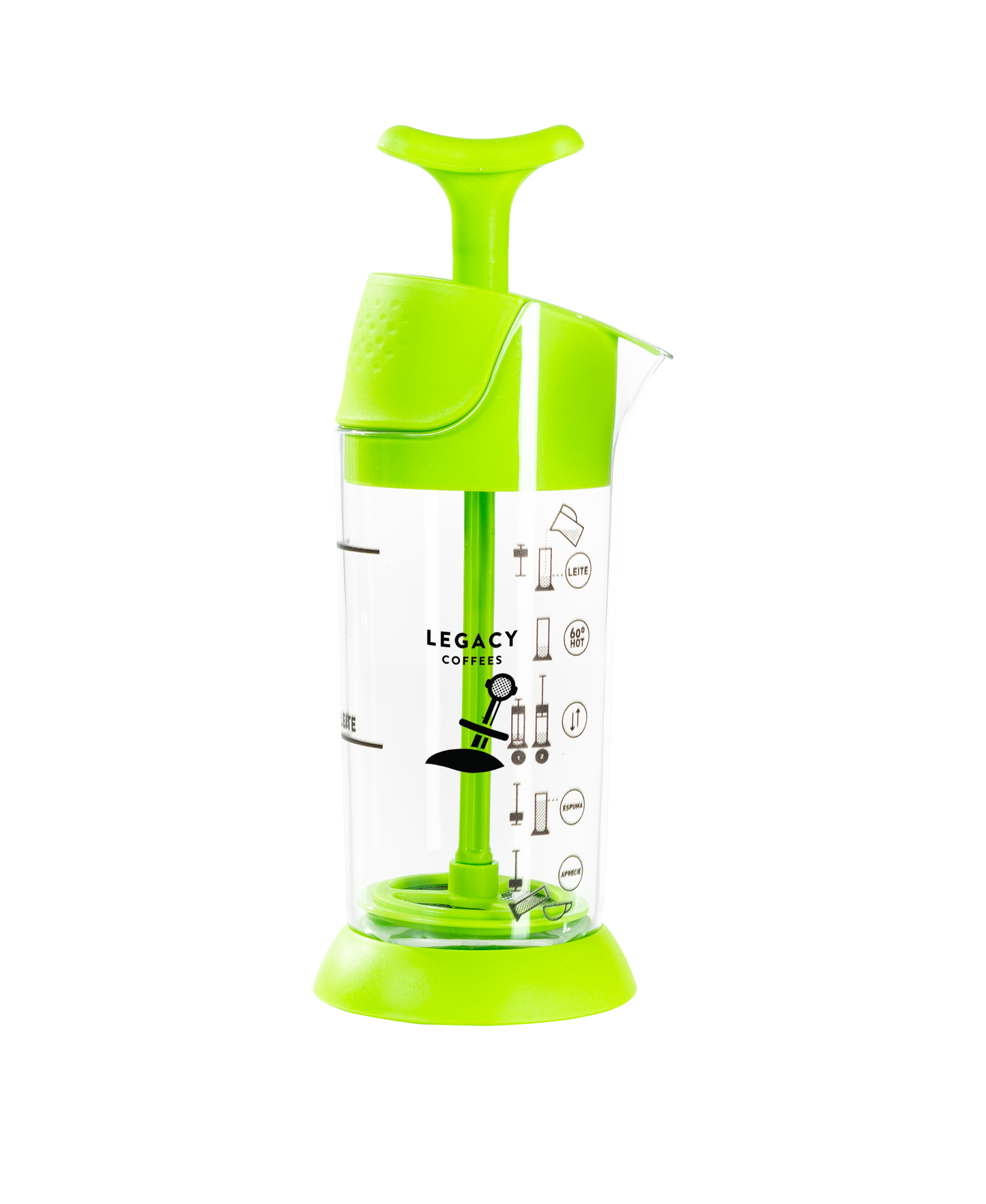 Milk Frother Green Colour Coffee Barista UK Specialty