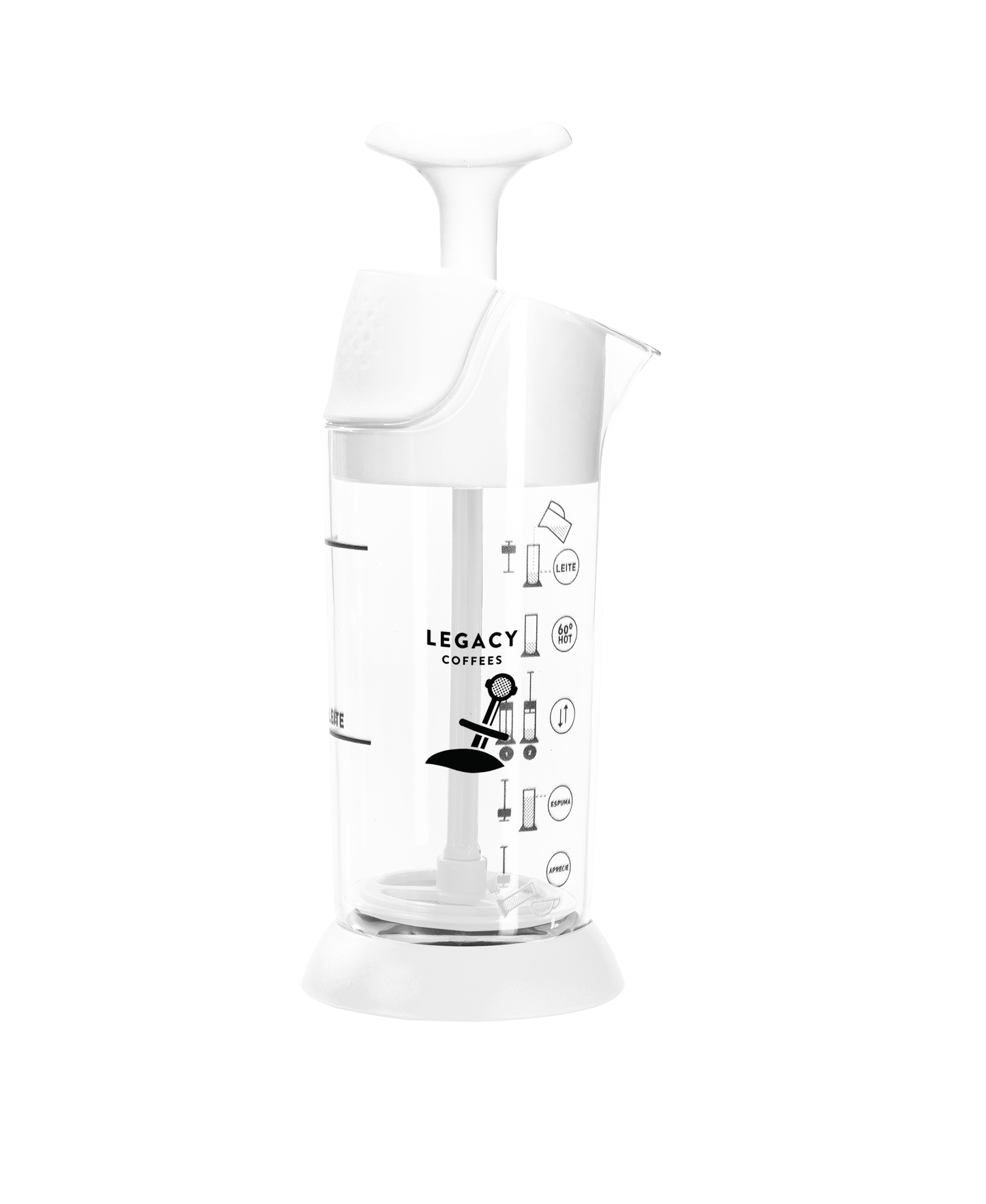 Milk Frother White Colour Coffee Barista UK Specialty