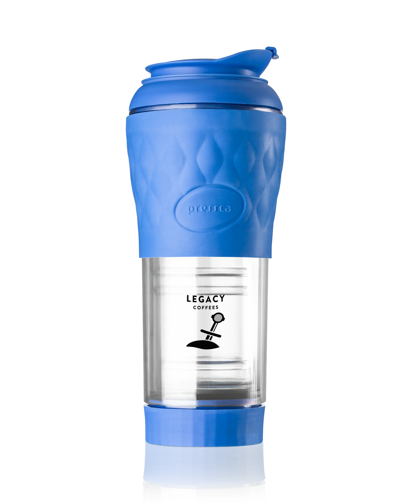 Blue Coffee Tea Maker Portable French Press Cafetiere