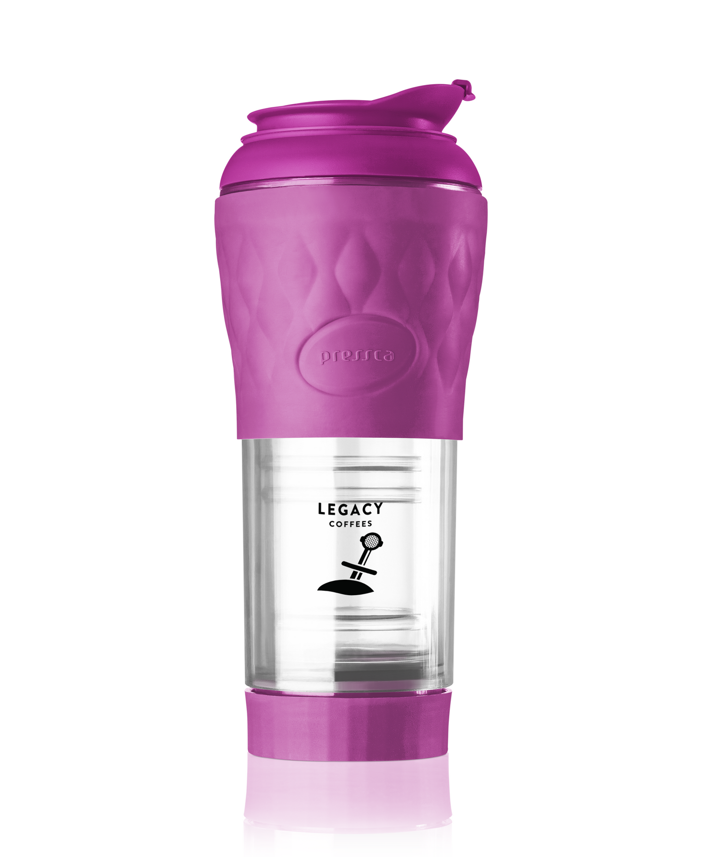 Pink Coffee Tea Maker Portable French Press Cafetiere