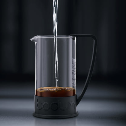 BODUM BRAZIL FRENCH PRESS COFFEE MAKER, 3 CUP, 0.35 L, 12 OZ - BLACK